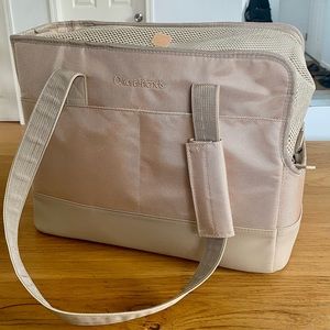 Oskar&friends Pet tote bag (taupe) slightly used